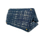 PRADA Handbag canvas blue Canapa
