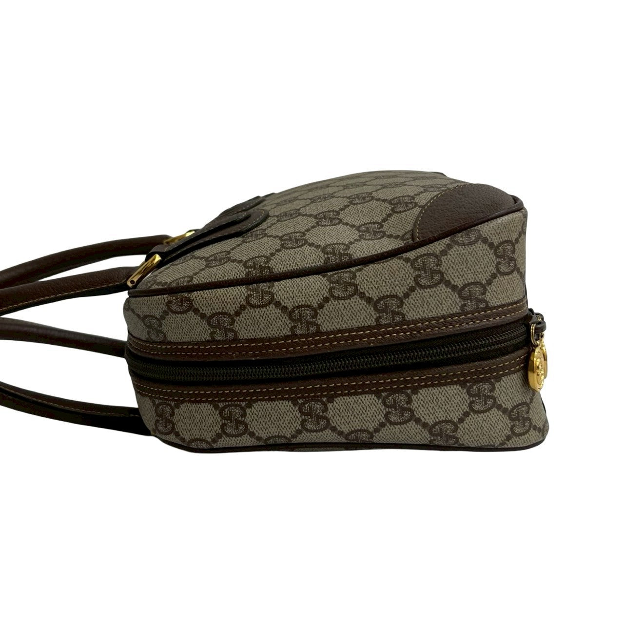 GUCCI Handbag leather Brown