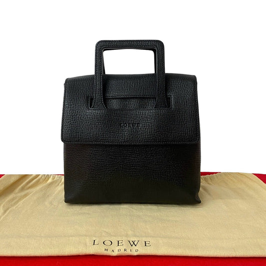 LOEWE Handbag leather black