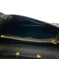 PRADA Long Wallet Purse leather black