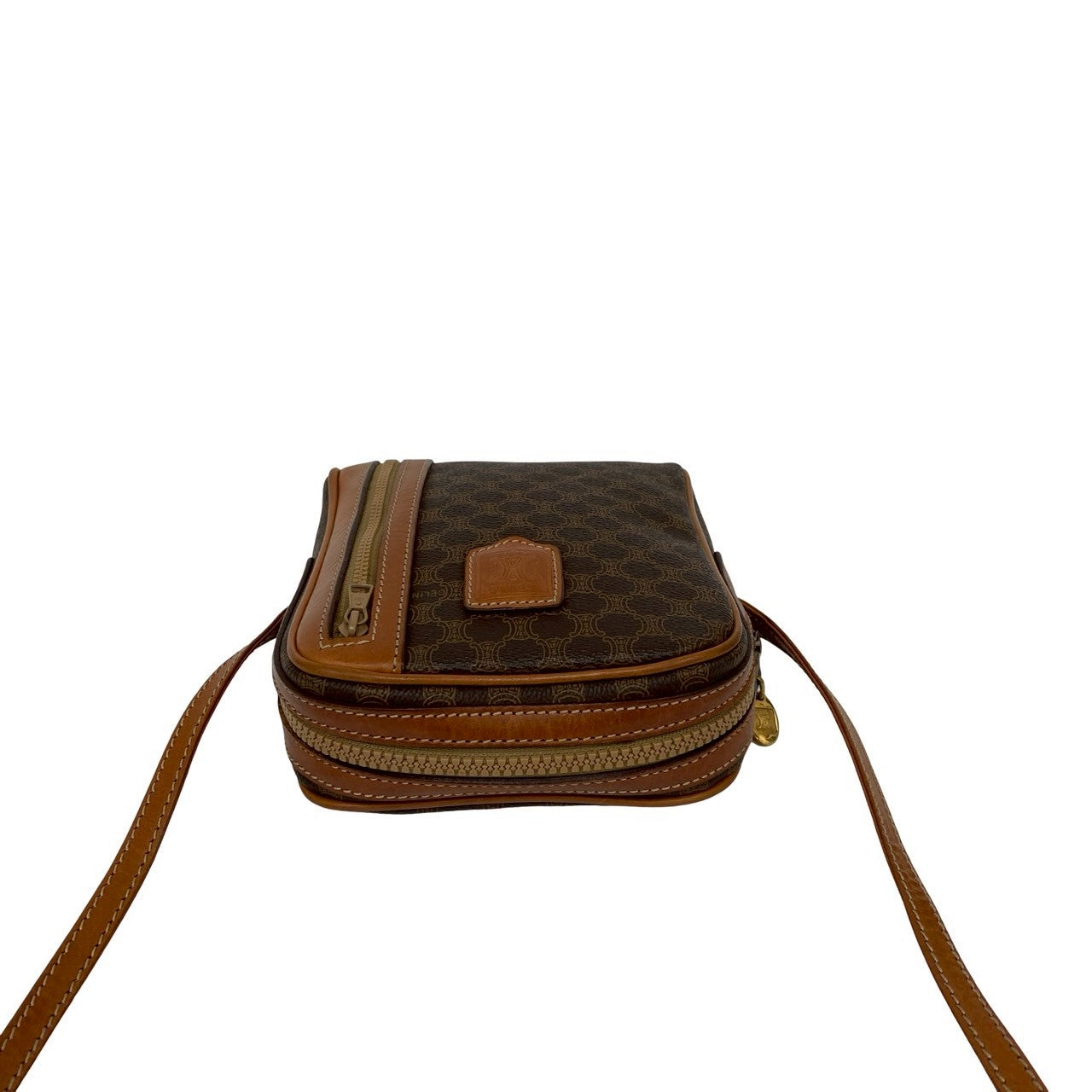 CELINE Shoulder Bag leather Brown