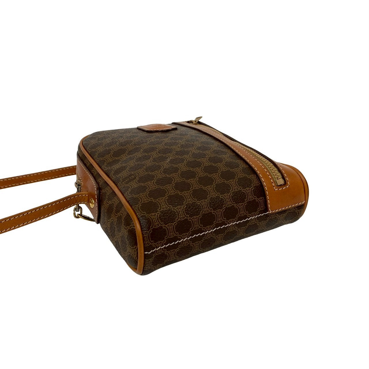CELINE Shoulder Bag leather Brown