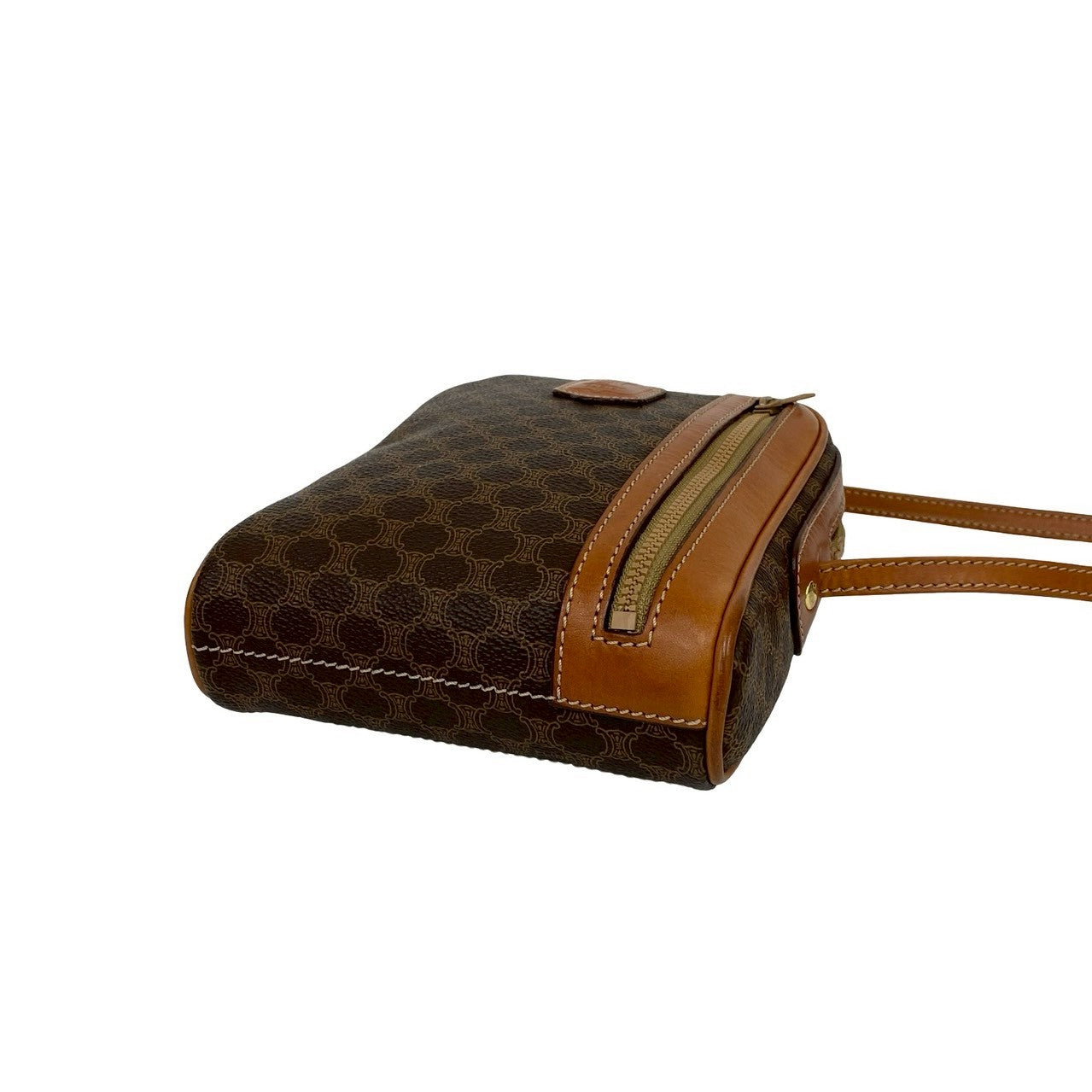 CELINE Shoulder Bag leather Brown