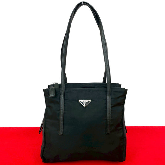 PRADA Tote Bag Nylon black