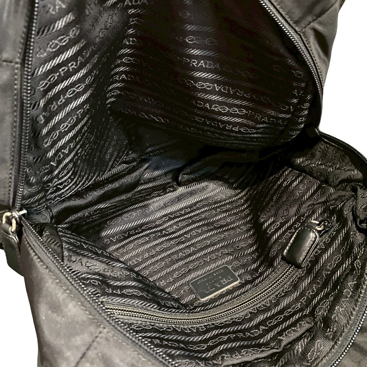 PRADA Tote Bag Nylon black