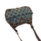 CELINE Shoulder Bag denim blue Paris Macadam