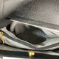 GUCCI Tote Bag leather black Bamboo