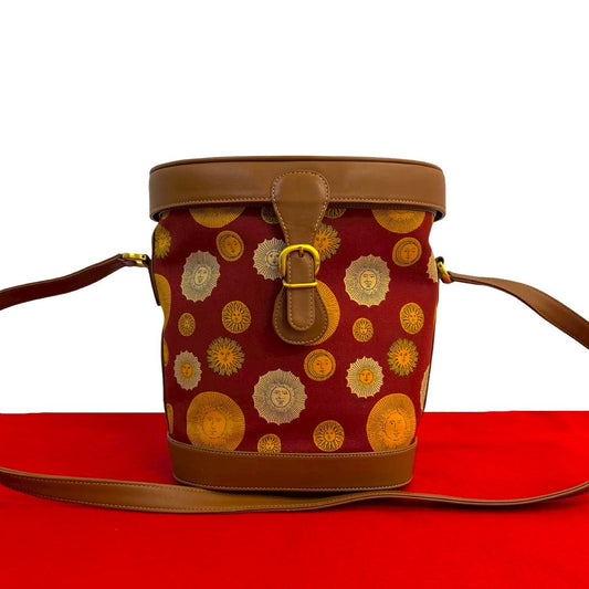 GUCCI Shoulder Bag leather Brown