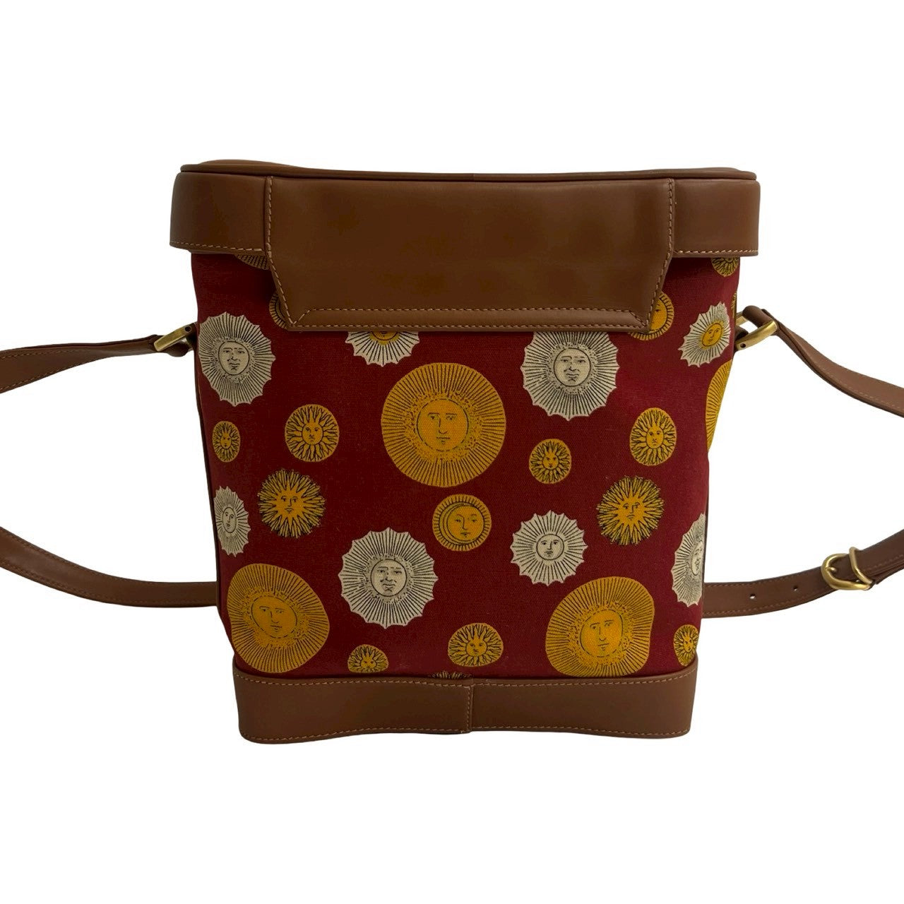 GUCCI Shoulder Bag leather Brown
