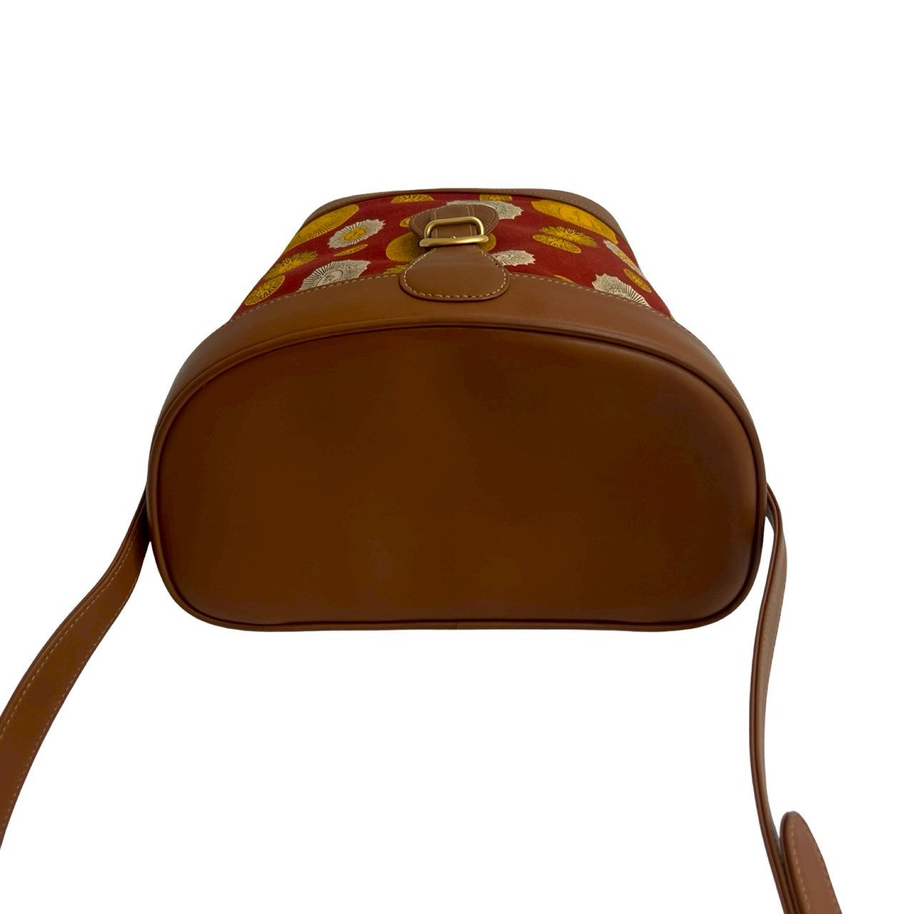 GUCCI Shoulder Bag leather Brown