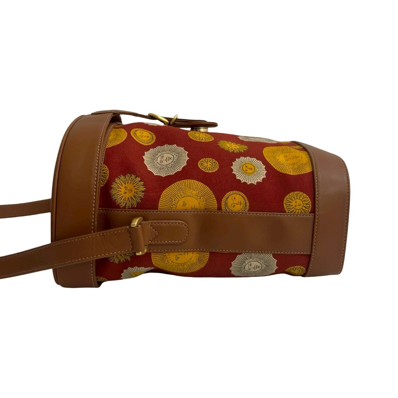 GUCCI Shoulder Bag leather Brown