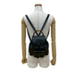 GUCCI Backpack leather black Bamboo