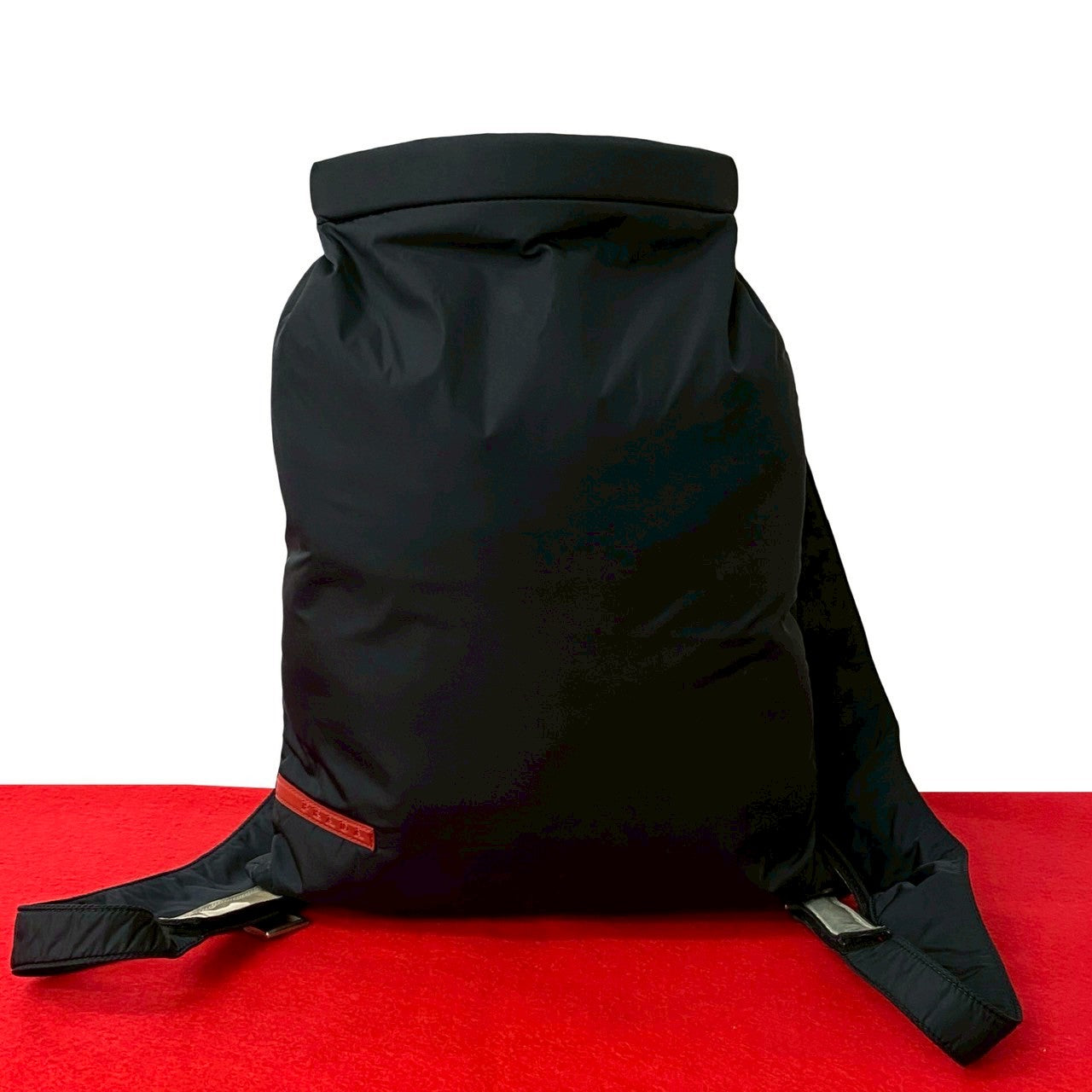 PRADA Backpack Nylon black PRADA Sports