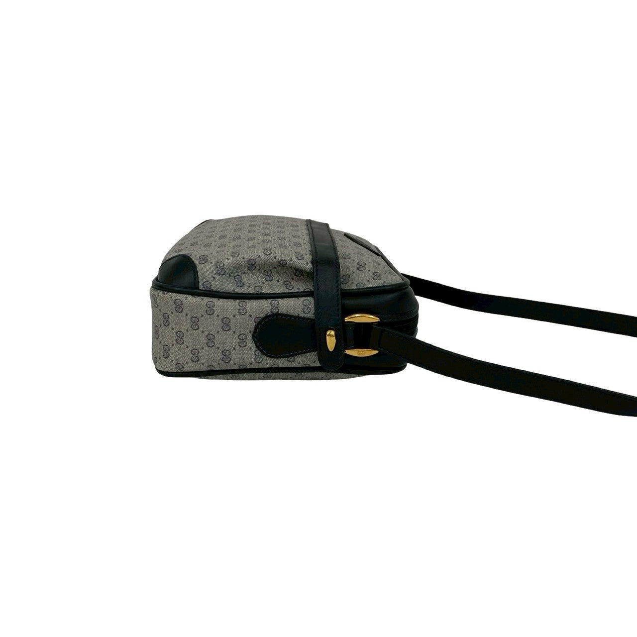 GUCCI Shoulder Bag leather Navy