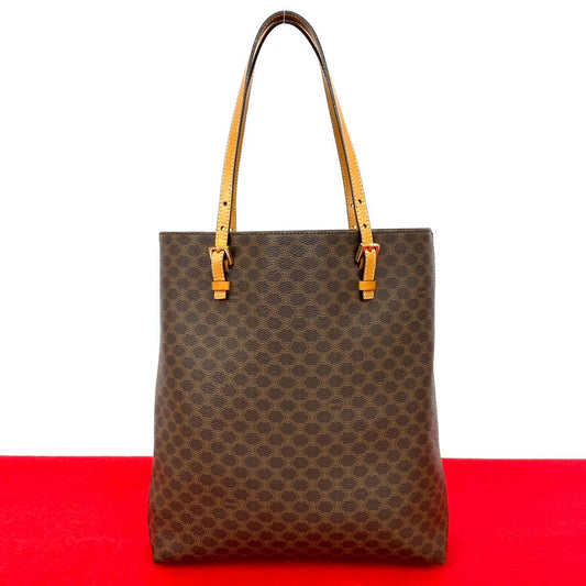 CELINE Tote Bag leather Brown
