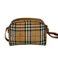 BURBERRY Shoulder Bag canvas Brown