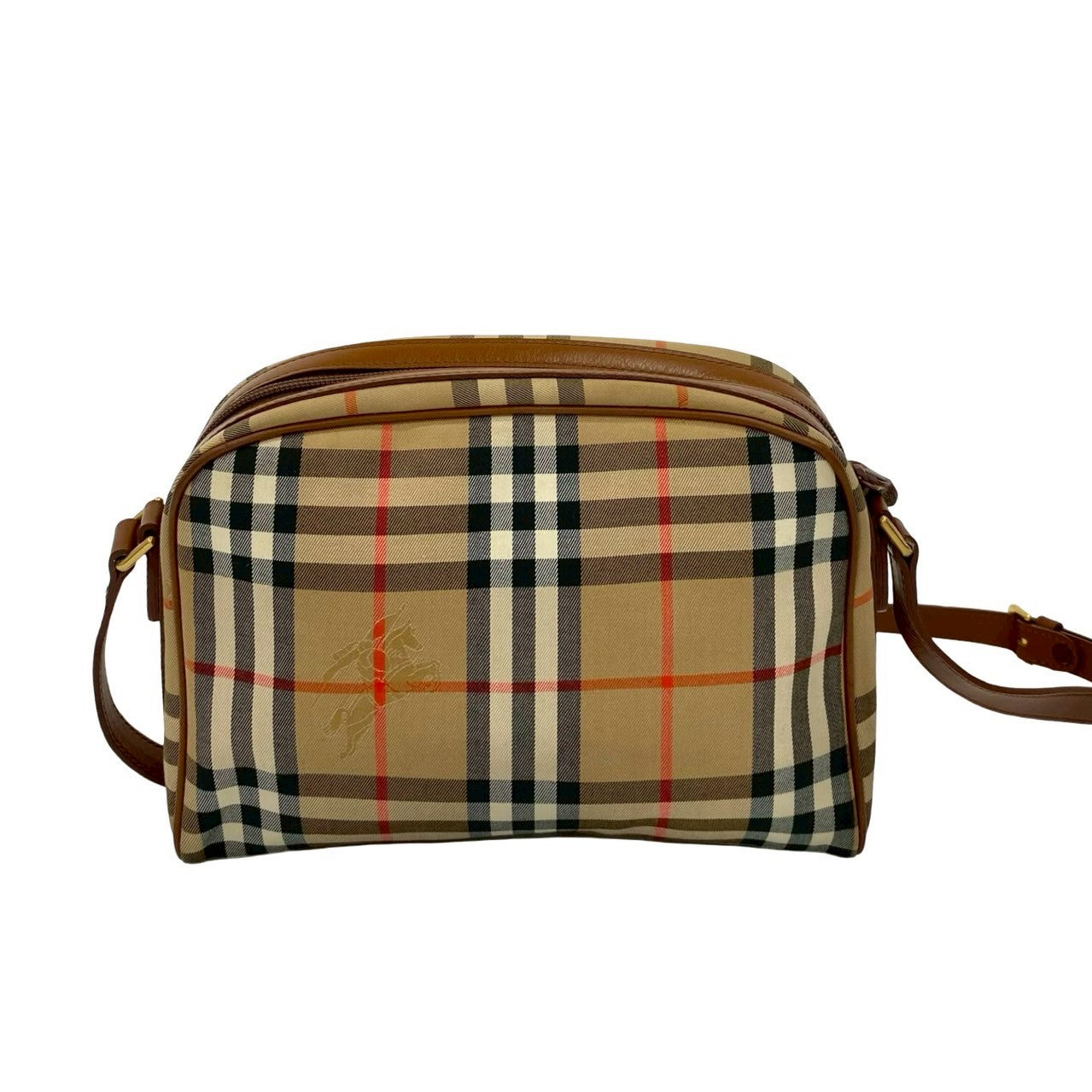 BURBERRY Shoulder Bag canvas Brown