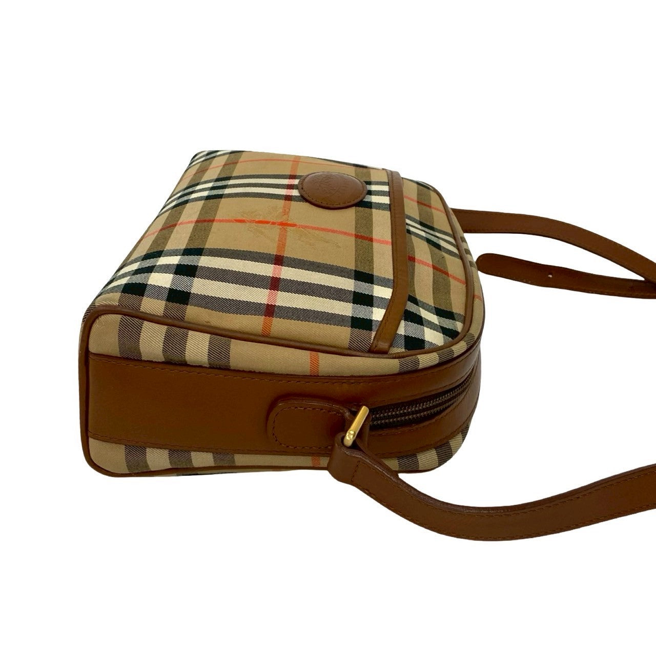 BURBERRY Shoulder Bag canvas Brown