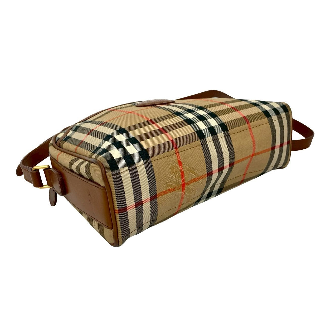 BURBERRY Shoulder Bag canvas Brown