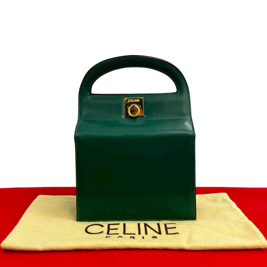 CELINE Handbag Calfskin green