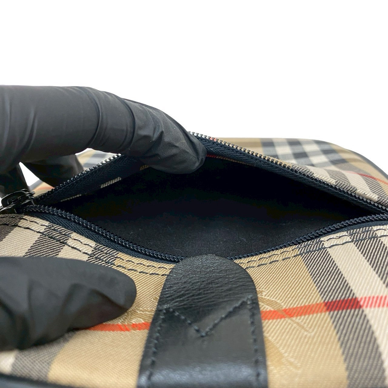 BURBERRY Boston Duffel bag canvas beige