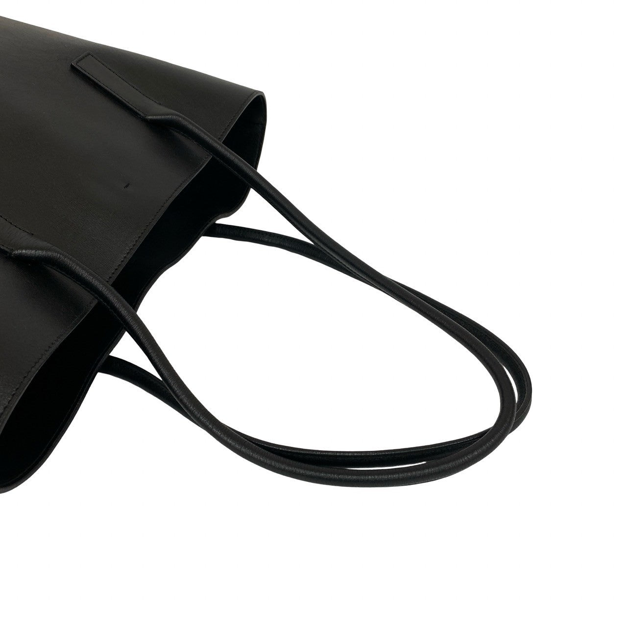 PRADA Tote Bag leather black