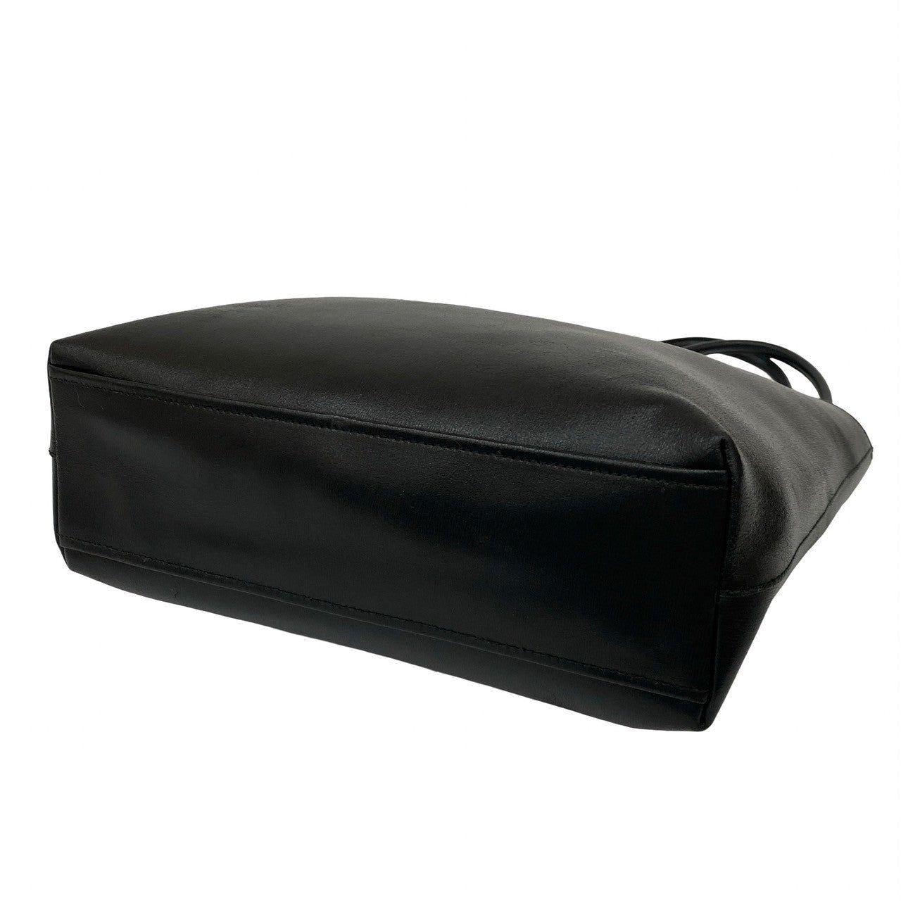 PRADA Tote Bag leather black