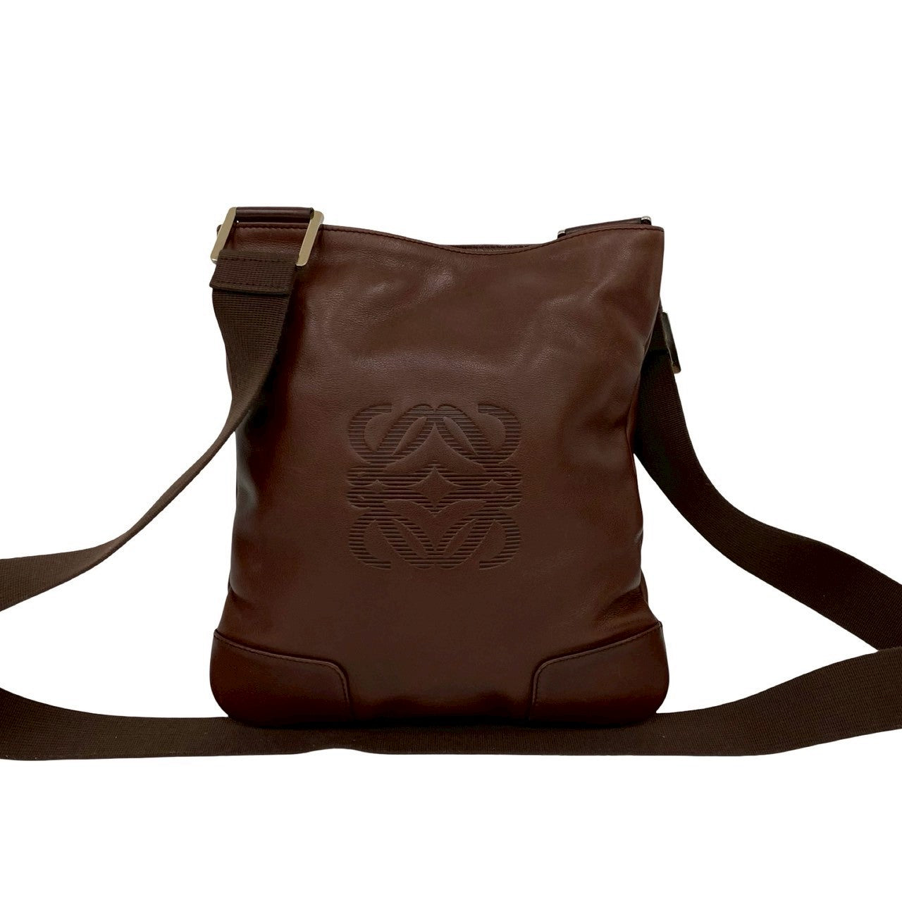 LOEWE Shoulder Bag leather Brown