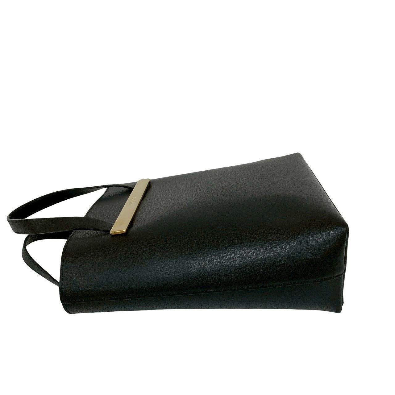 GUCCI Handbag leather black