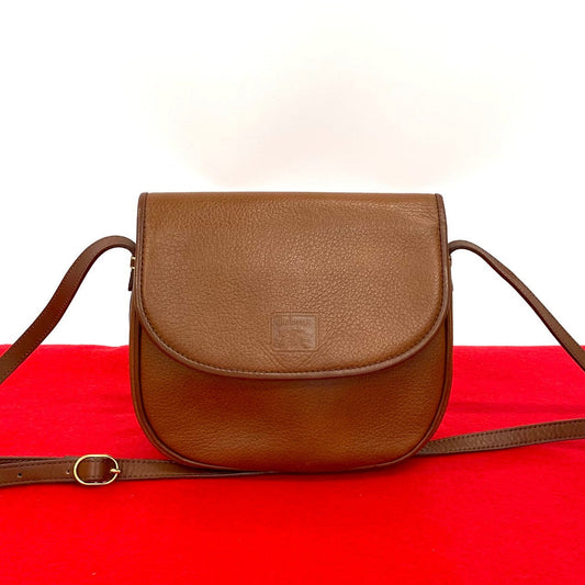 BURBERRY Shoulder Bag leather Brown
