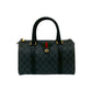 GUCCI Handbag leather black Sherry line