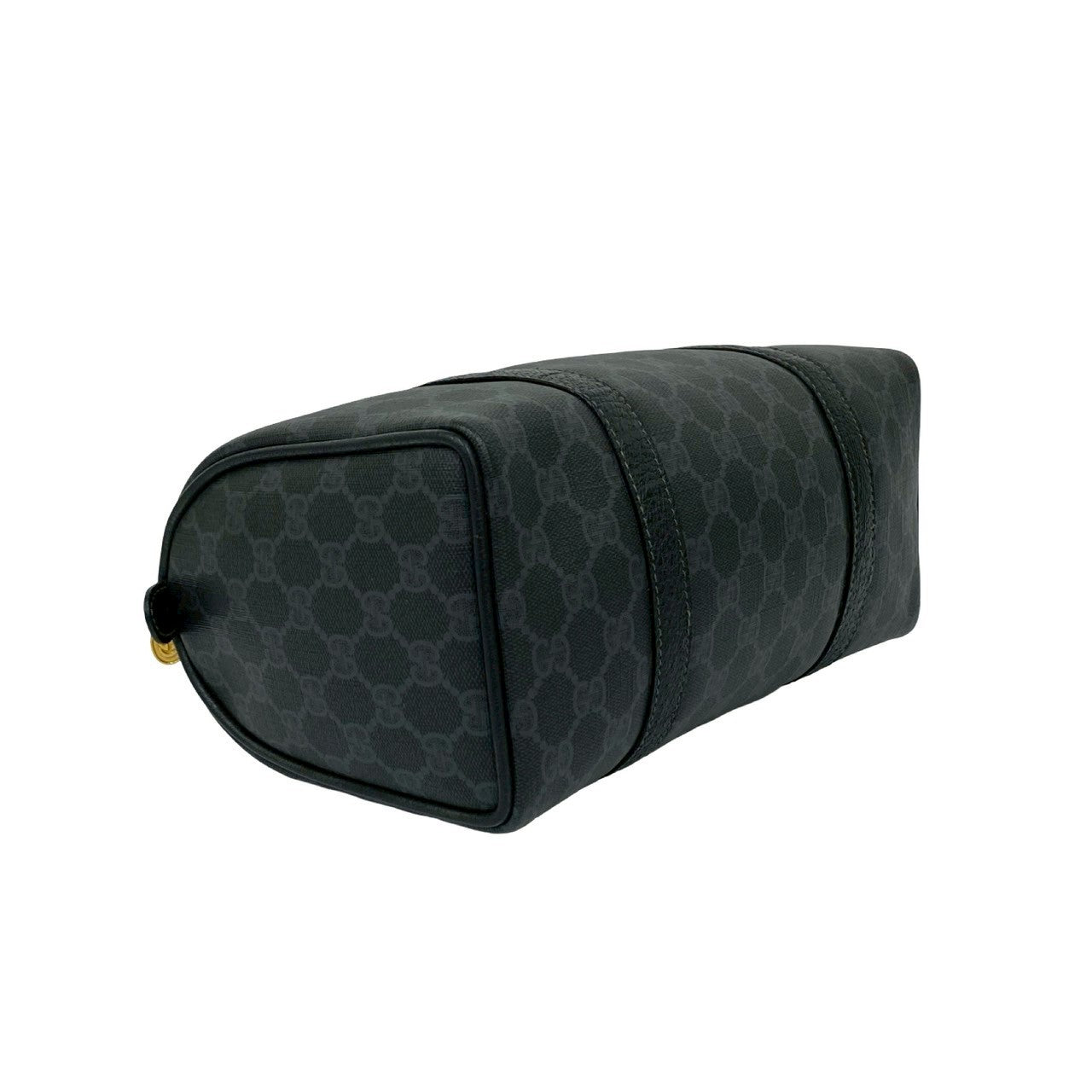 GUCCI Handbag leather black Sherry line