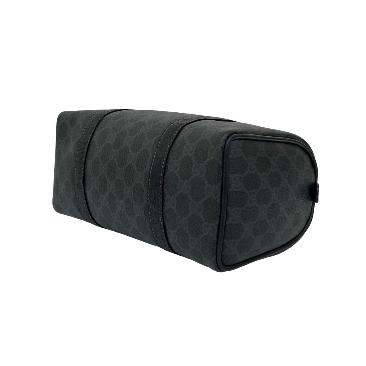 GUCCI Handbag leather black Sherry line