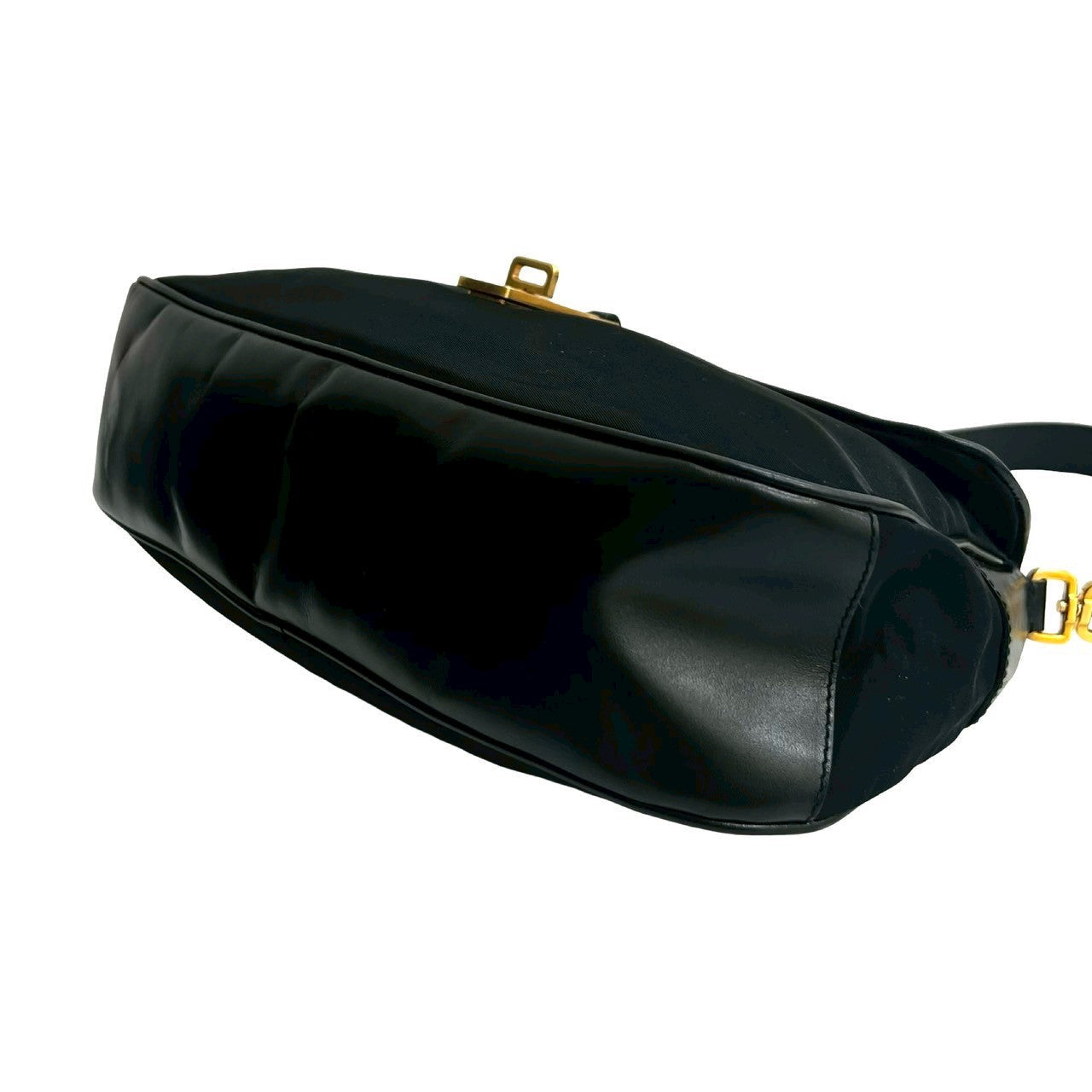 PRADA Handbag leather black