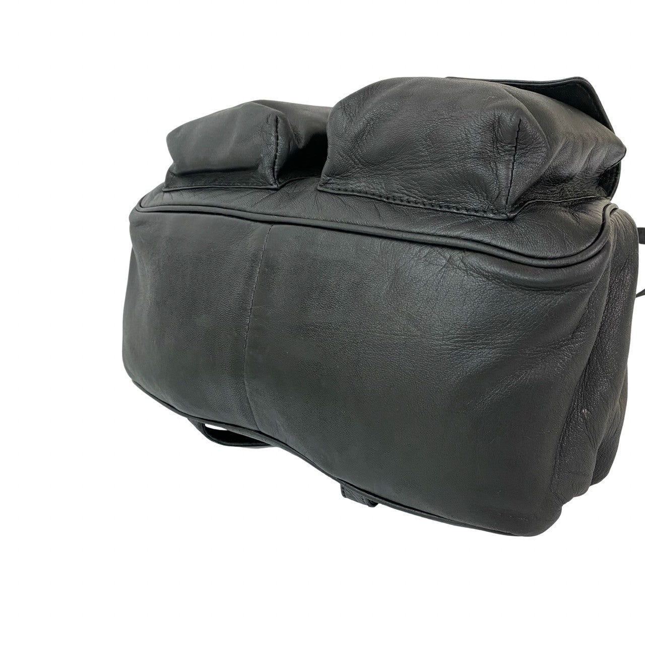 LOEWE Backpack leather black