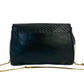 CELINE Shoulder Bag leather black