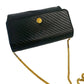 CELINE Shoulder Bag leather black
