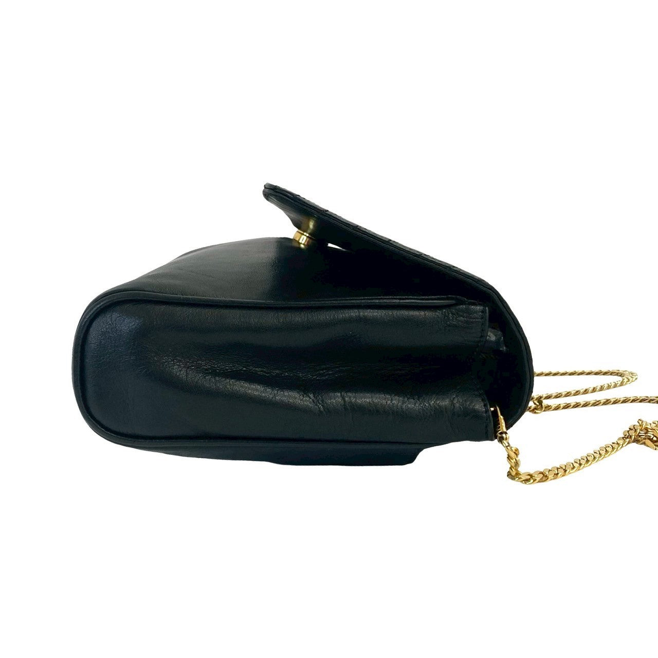 CELINE Shoulder Bag leather black