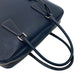 PRADA Business bag leather Navy