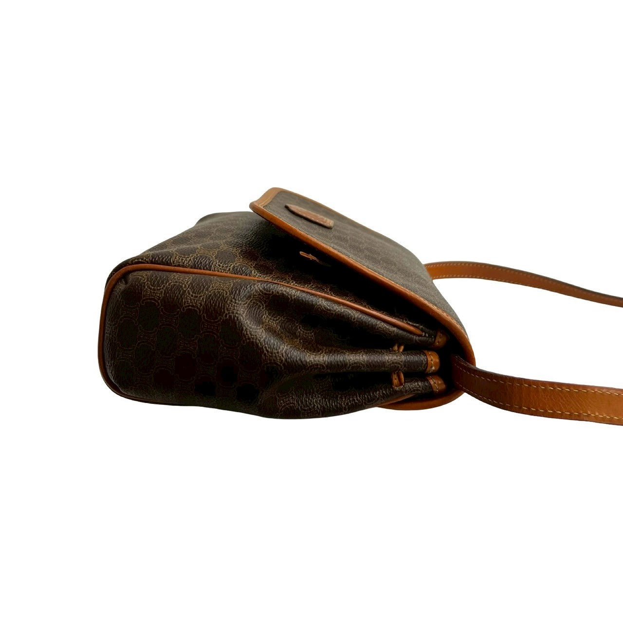 CELINE Shoulder Bag leather Brown