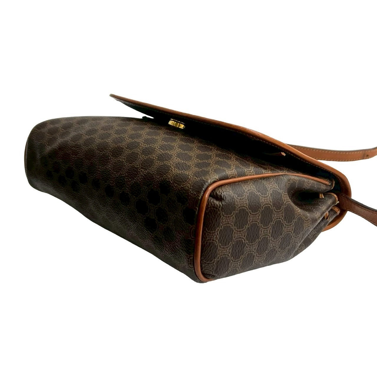 CELINE Shoulder Bag leather Brown