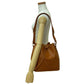 LOUIS VUITTON Shoulder Bag leather Brown Epi Petit Noe