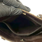 GUCCI Handbag leather Brown GG Supreme