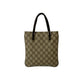GUCCI Handbag leather Brown GG Supreme