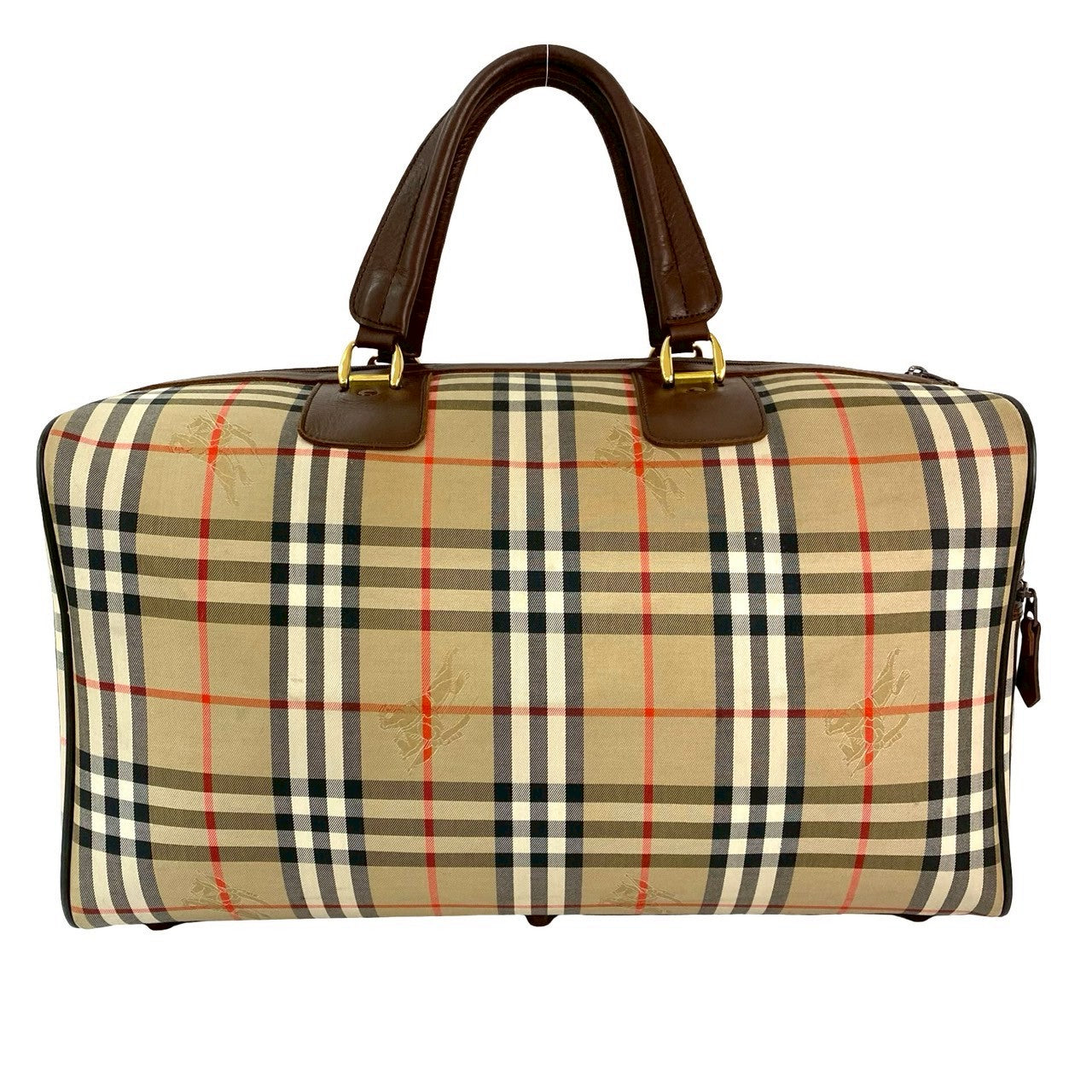 BURBERRY Boston Duffel bag canvas Brown