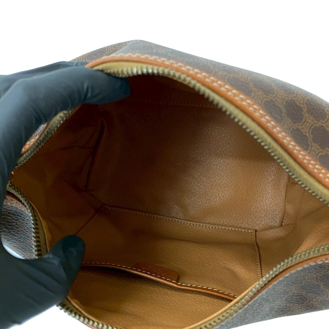 CELINE Handbag leather Brown