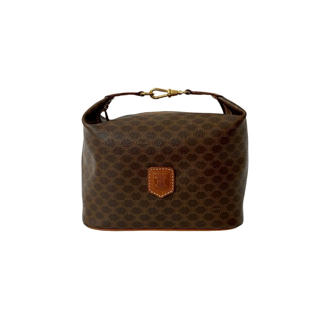 CELINE Handbag leather Brown