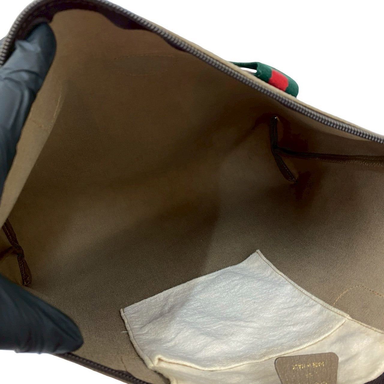 GUCCI Tote Bag leather Brown Sherry line