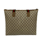 GUCCI Tote Bag leather Brown Sherry line