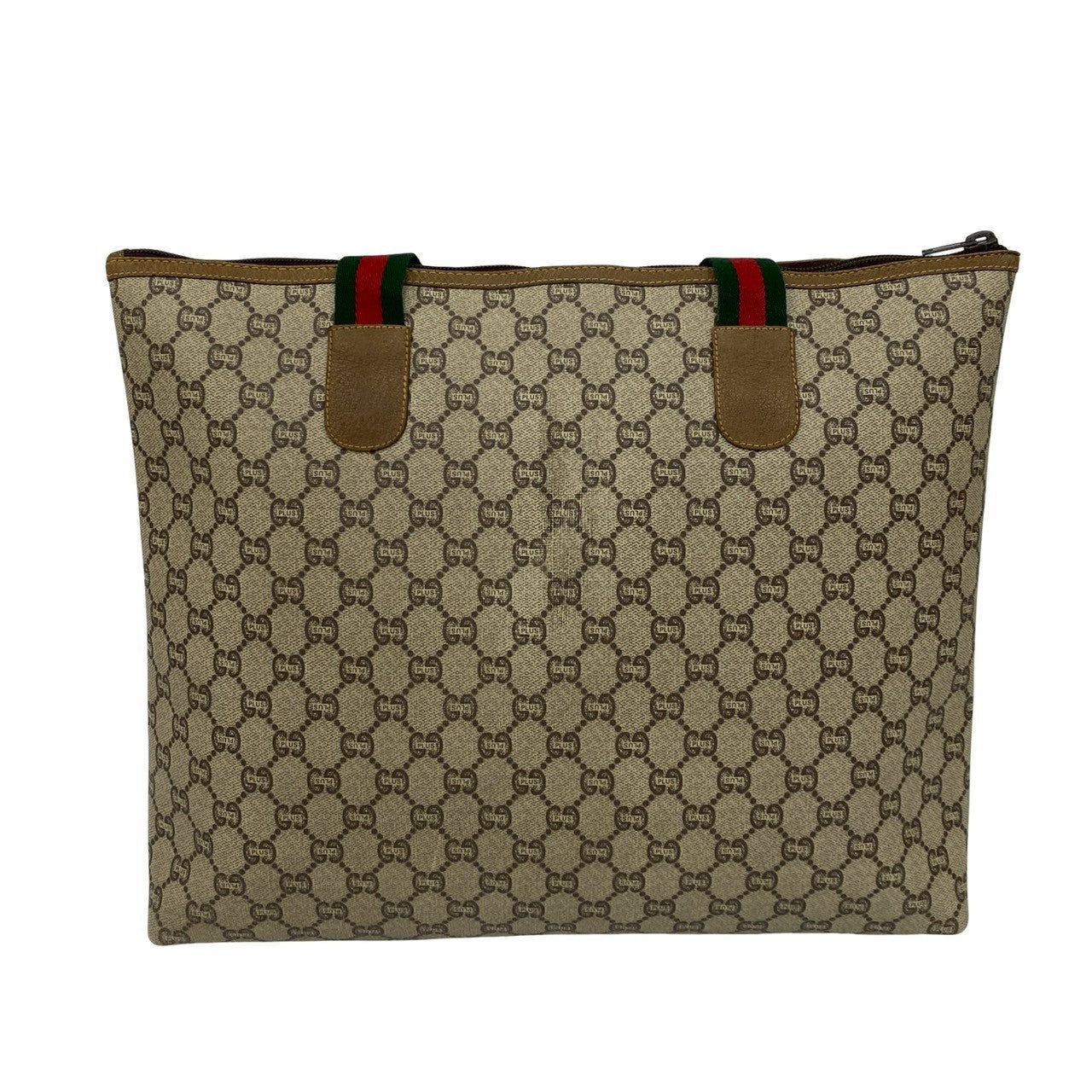 GUCCI Tote Bag leather Brown Sherry line